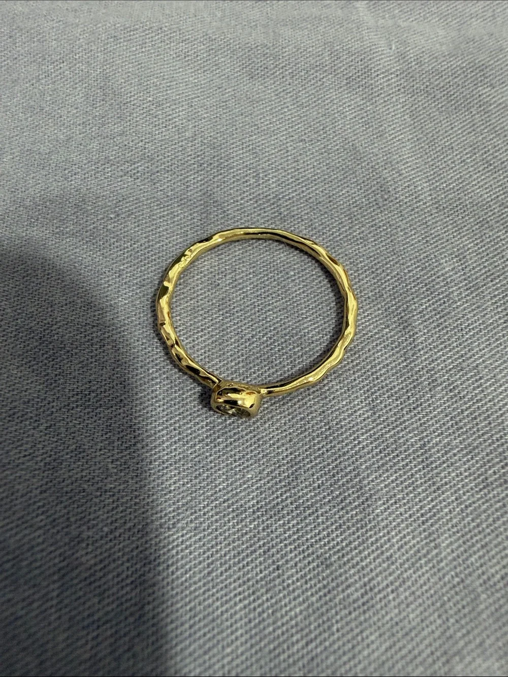 Circular Gem Stone Ring